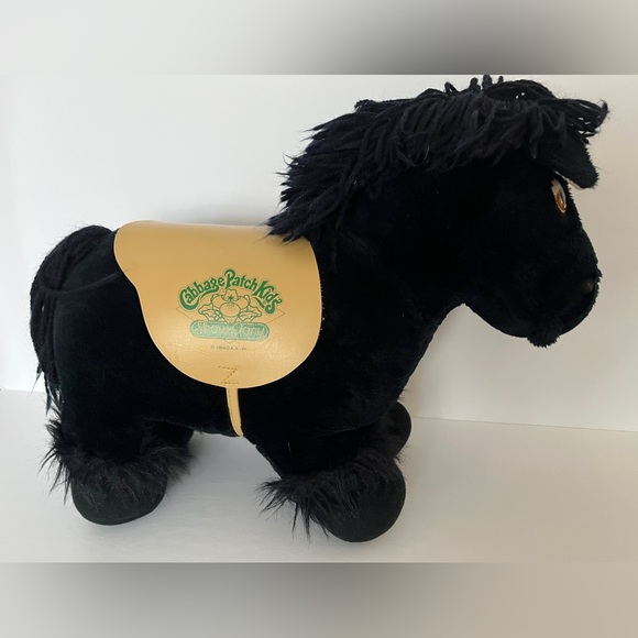 Vintage Black Cabbage Patch Show Pony - Picture 7 of 15